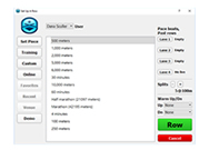 Using RowPro to set up a row